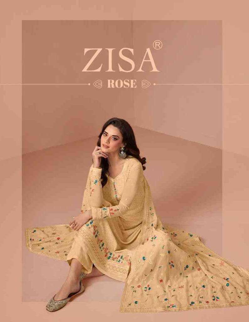 Rose Buy Zisa Online Wholesaler Latest Collection Unstitched Salwar Suit
